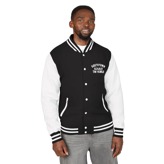 Letterman Jacket — "Southtown Against the World" Retro Varsity Jacket