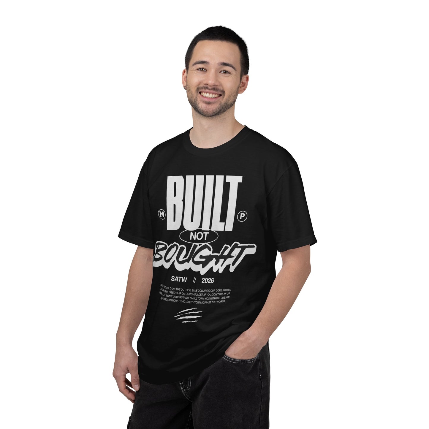 Built Not Bought T‑Shirt — Graphic Tee