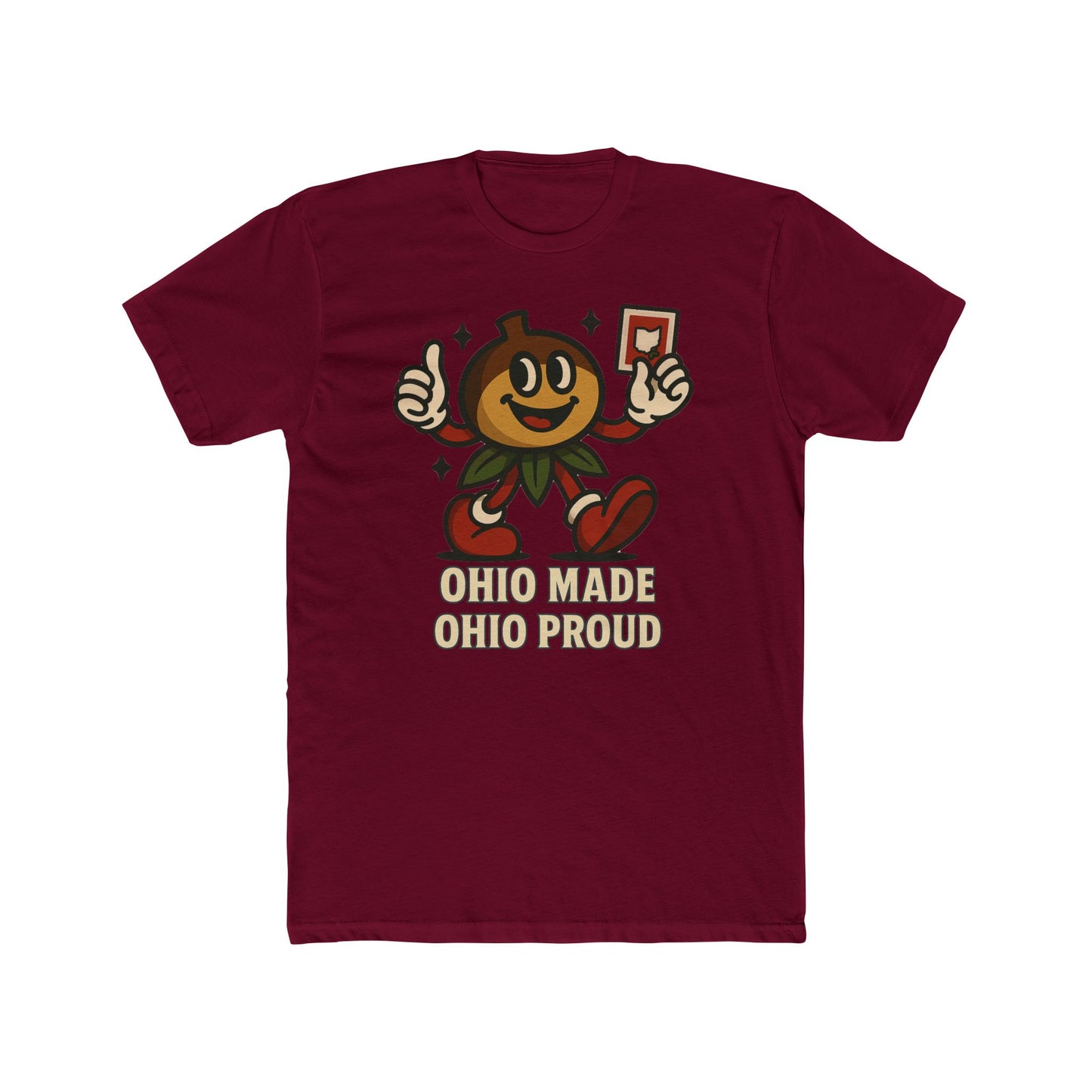 Ohio Made Ohio Proud Unisex Cotton Crew Tee