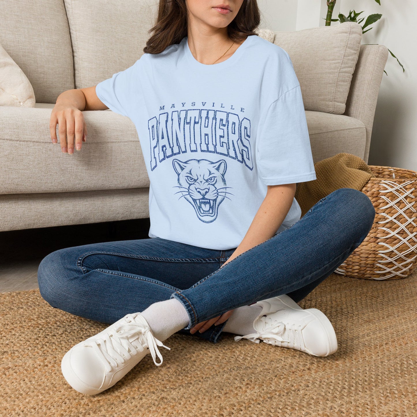 Maysville Panthers T-Shirt — Vintage Collegiate Mascot Tee