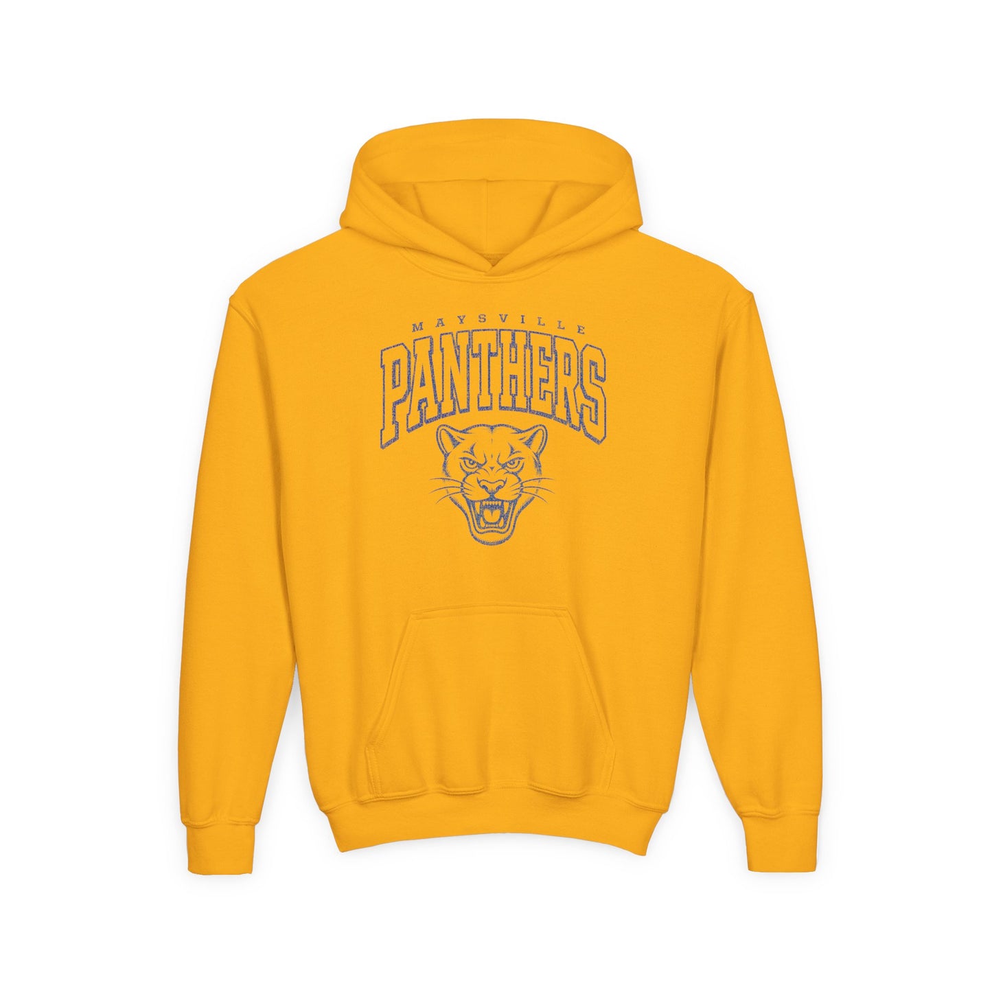 Youth Panthers Hoodie – Mascot Graphic School Spirit Pullover