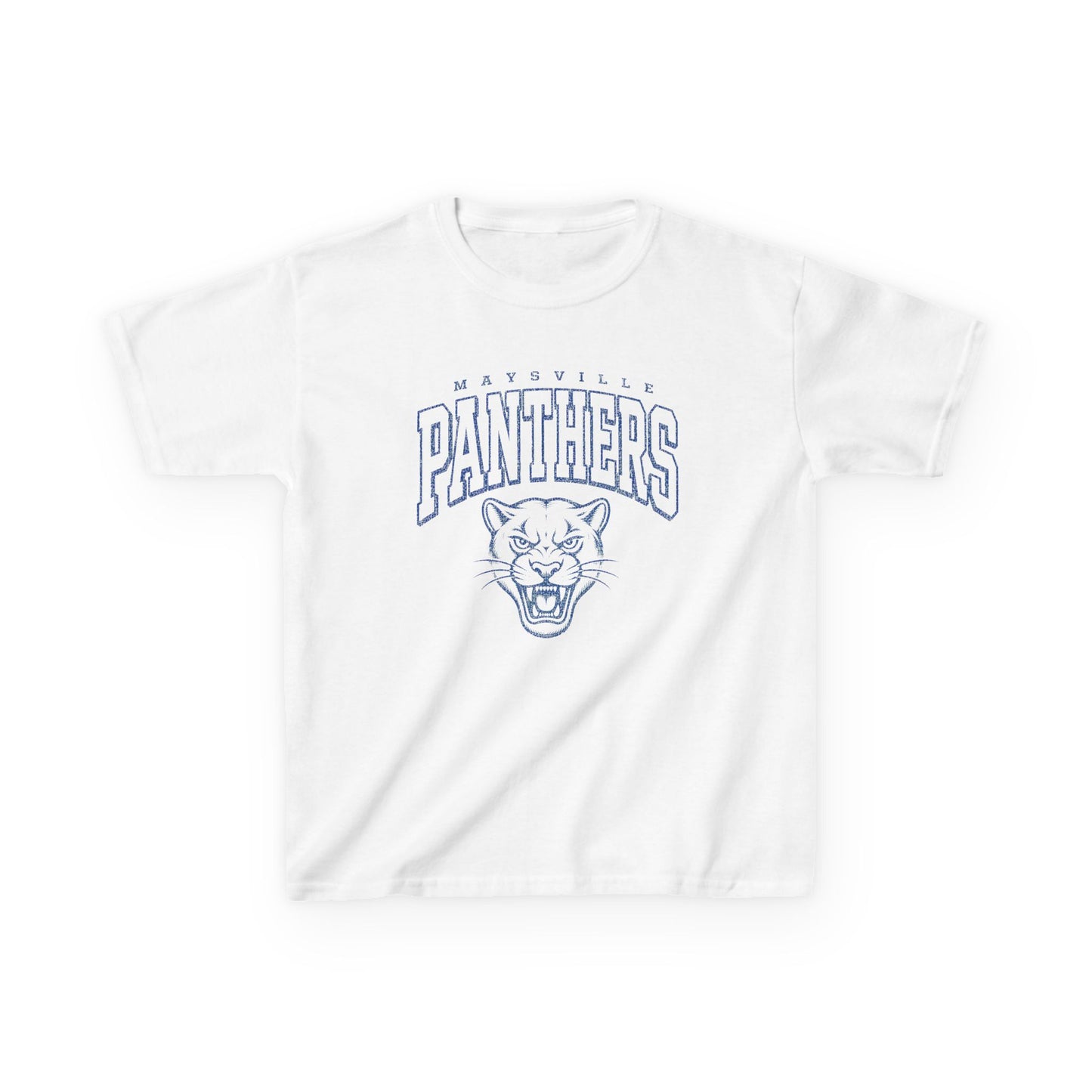 Kids Panthers T‑Shirt — Marshallville Panthers Mascot Tee