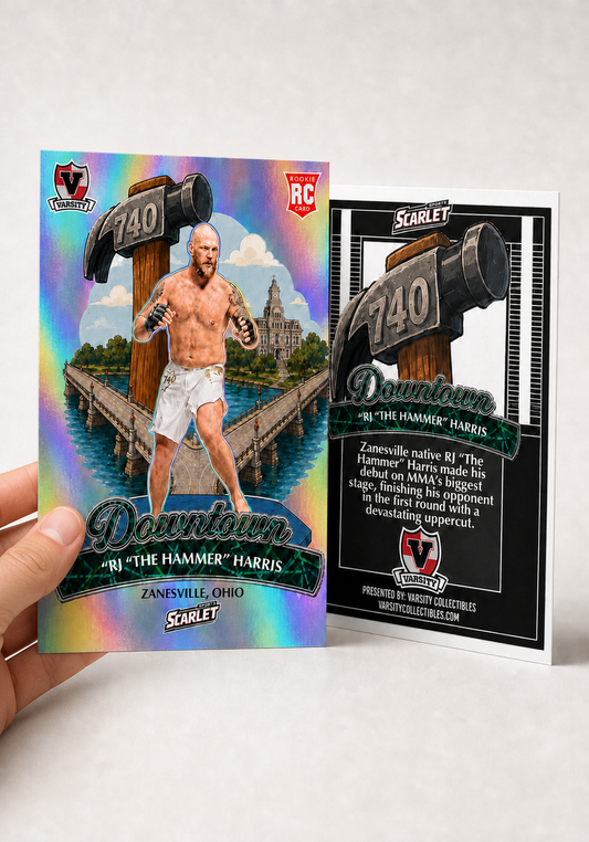 JUMBO 5X7 PRINT — “Downtown” RJ “The Hammer” Harris (5x7, Protective Envelope Included)
