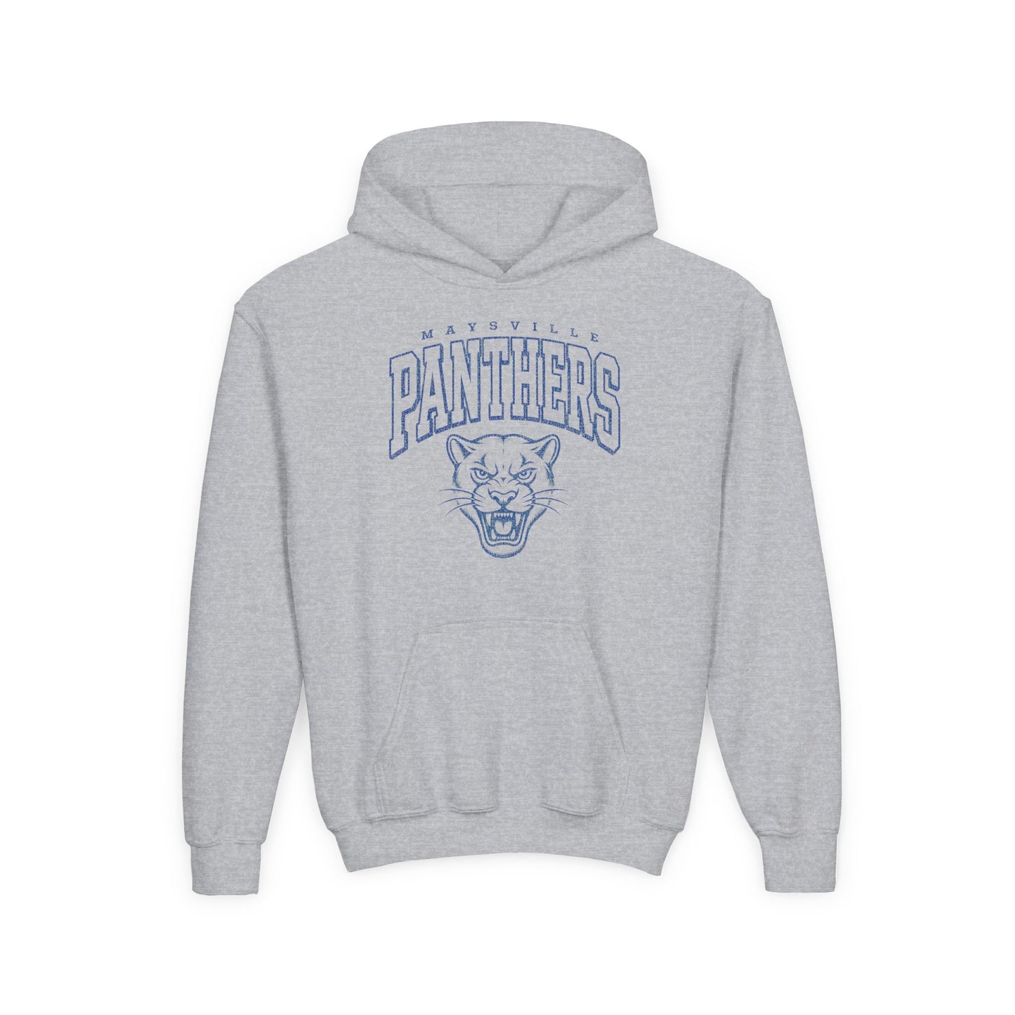 Youth Panthers Hoodie – Mascot Graphic School Spirit Pullover
