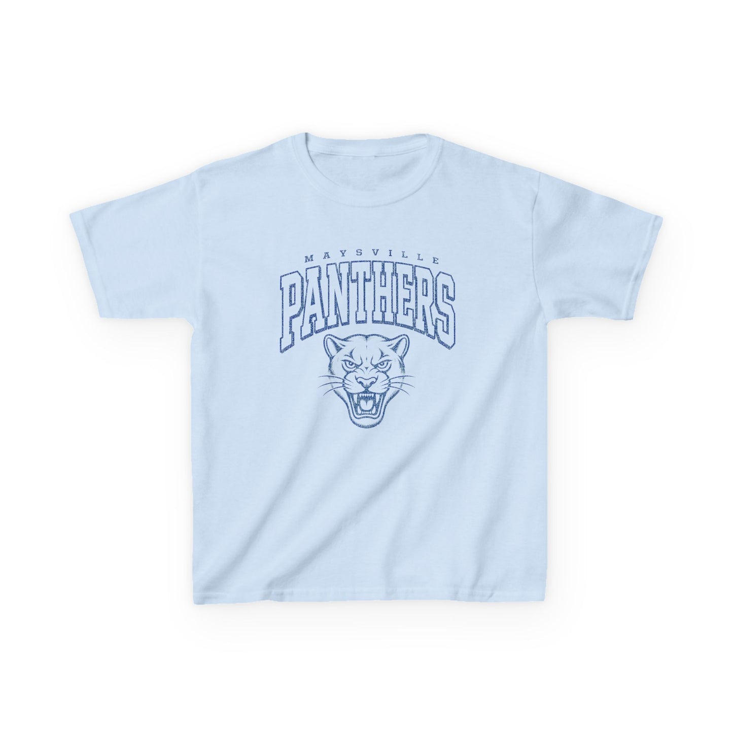Kids Panthers T‑Shirt — Marshallville Panthers Mascot Tee
