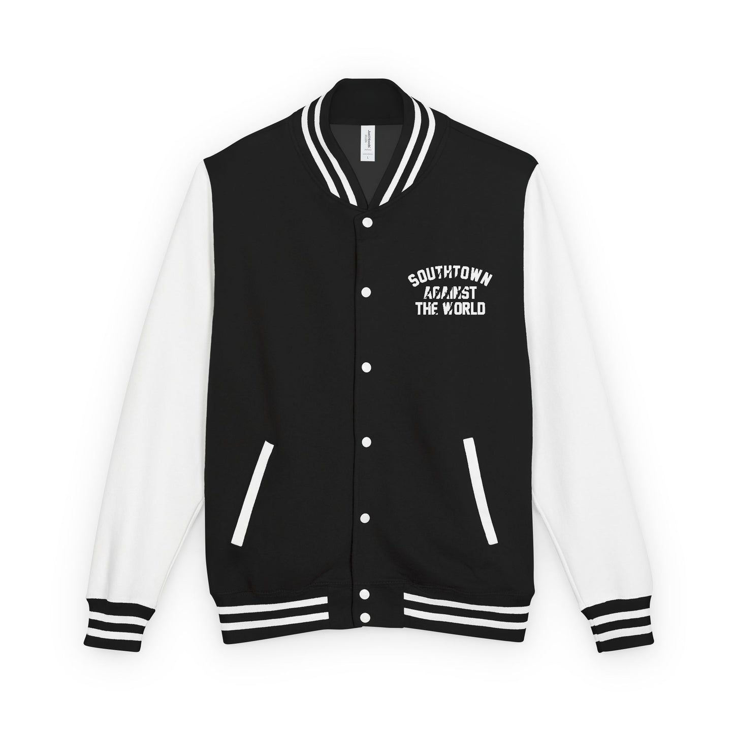 Letterman Jacket — "Southtown Against the World" Retro Varsity Jacket