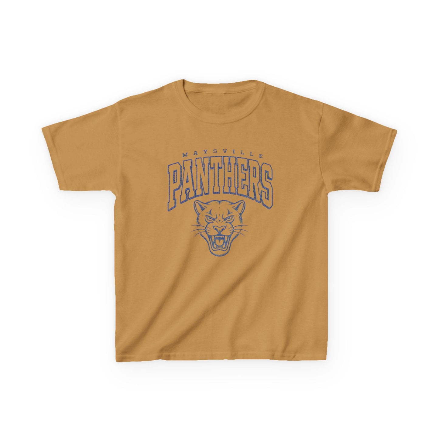 Kids Panthers T‑Shirt — Marshallville Panthers Mascot Tee