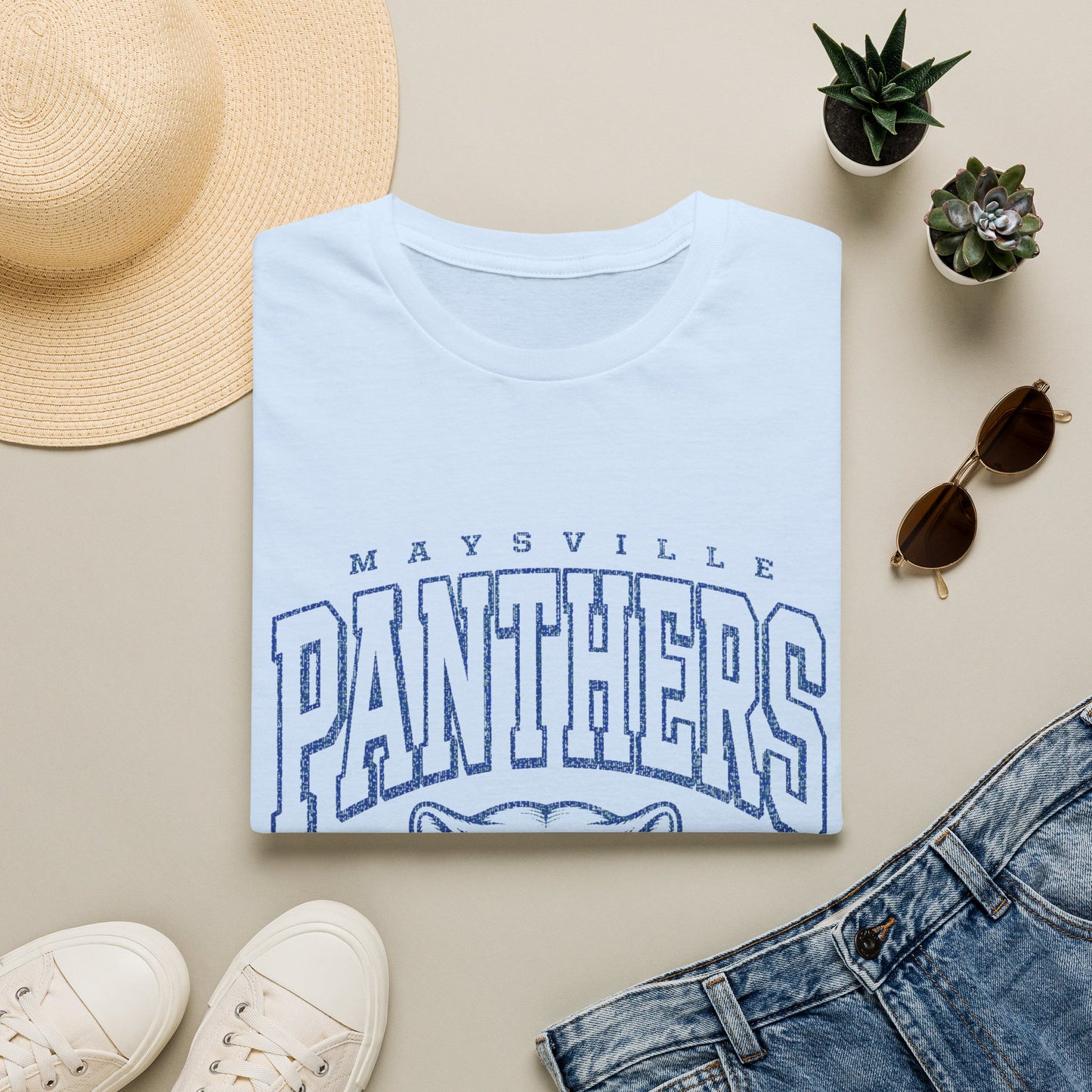 Maysville Panthers T-Shirt — Vintage Collegiate Mascot Tee