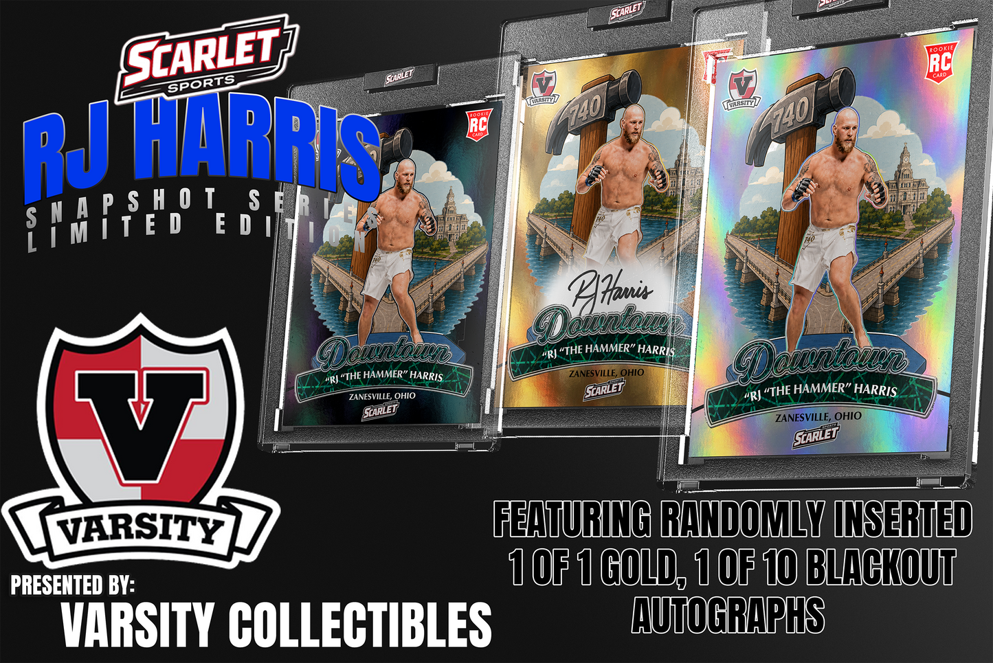 PREORDER: RJ Harris Snapshot Series Limited Trading Card | Random Chase Versions Inserted