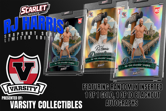 ⚡ SHOCK DROP: RJ Harris Snapshot Series Limited Trading Card | Random Chase Versions Inserted